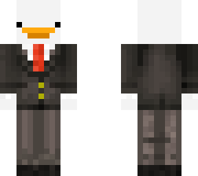 duck in suit
