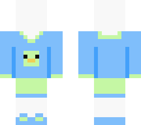 duck jumper,shorts + shoes template plz give credit if u use this :)