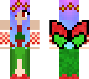 edit of butterfly girl (not my creation)