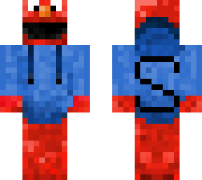 elmo with s on back