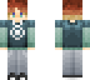ferissday but with cyan jumper