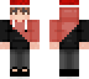 guy with split hoodie christmas