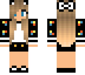 its a girl just a black and white bow