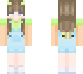 matching skin (bee) girl