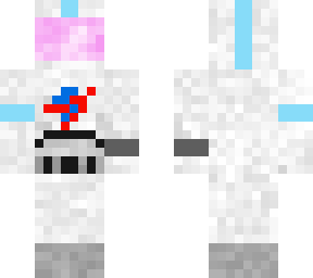 moon base alpha astronaut (pink and blue) (request)