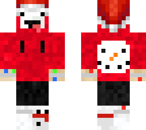 my official mincraft skin (christmas)