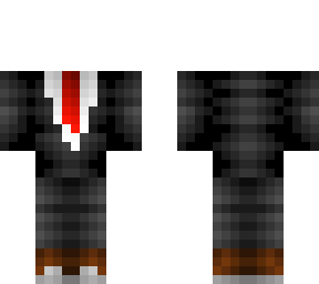 ob - black business suit