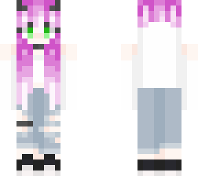 pink haired
