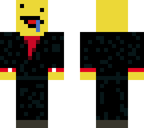 potato in a suit