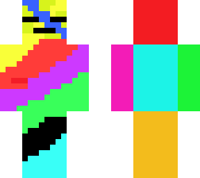 rainbow bruh skin