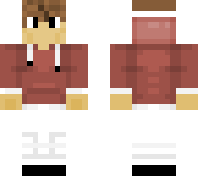 red hoodie