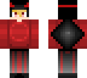 red hoodie