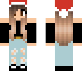 simple christmas girl