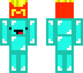 skeppy holding fries