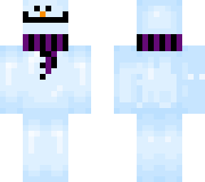 snowman with bigger scarf