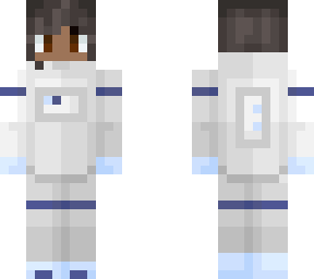 space suit blue