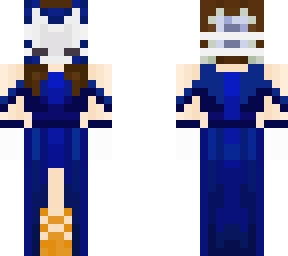 streamer skin holiday blue flavor