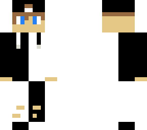 white and black