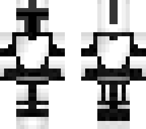 white mandalorian
