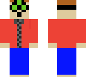 a boy with x-ray glasses