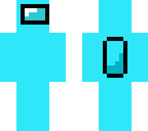 among us cyan