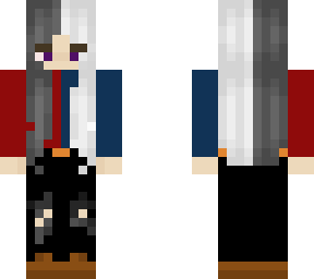 anime girl (kinda like todoroki)