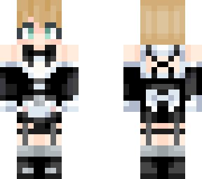 blonde boy maid