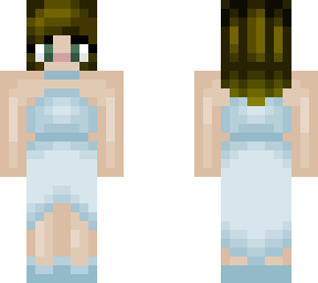 blue dress edit