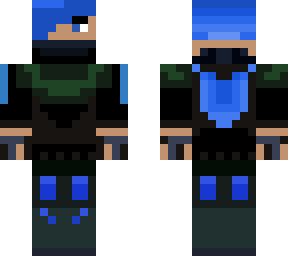 blue soldier