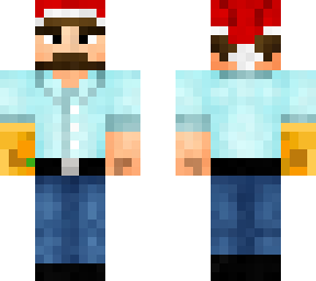 bob ross, gauntlet, santa hat