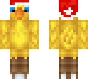 chocobo_cz with christmass hat