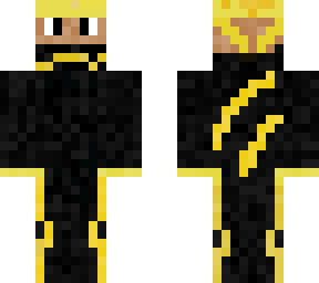 cool yellow and black guy