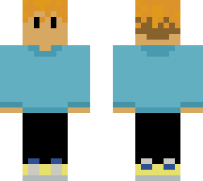 curly blonde hair boy blue sweater