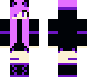 ender girl with cat ears