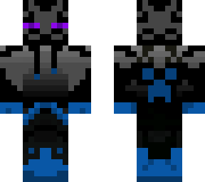 ender man in blue