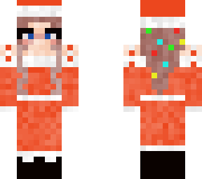 female christmas elf.