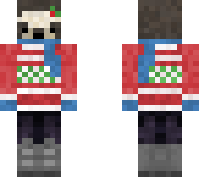festive sloth skin
