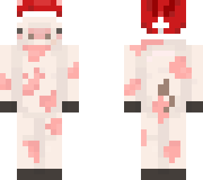 festive strawberry cow