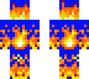 fire with a blue background final complete fr