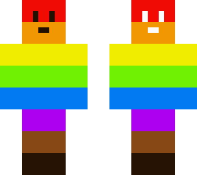 first skin- og pride flag
