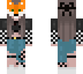 girl with fox mask