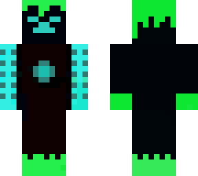 glowing drowned