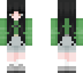 green hoodie skin