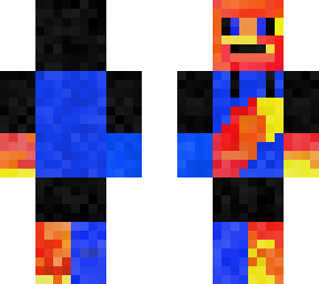 ice and fire  man