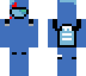its blue!