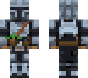 mandalorian with the child