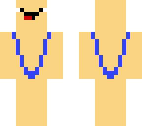 mankini (blue)