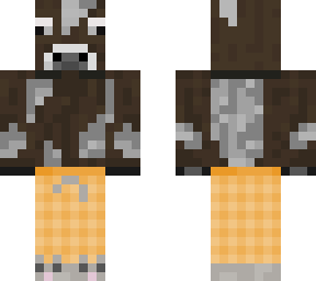 orange cow pajamas