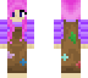 pink haired artist