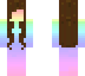 rainbow girl